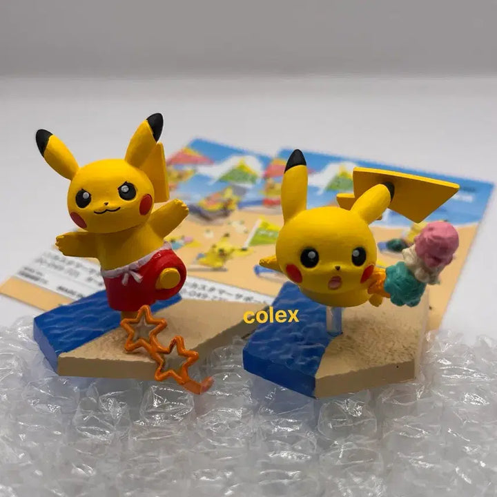 [BUNJANG] Pokemon Pikachu Seaside Re-Ment Figure Bundle Set / 포켓몬 피카츄 씨사이드 리멘트 피규어