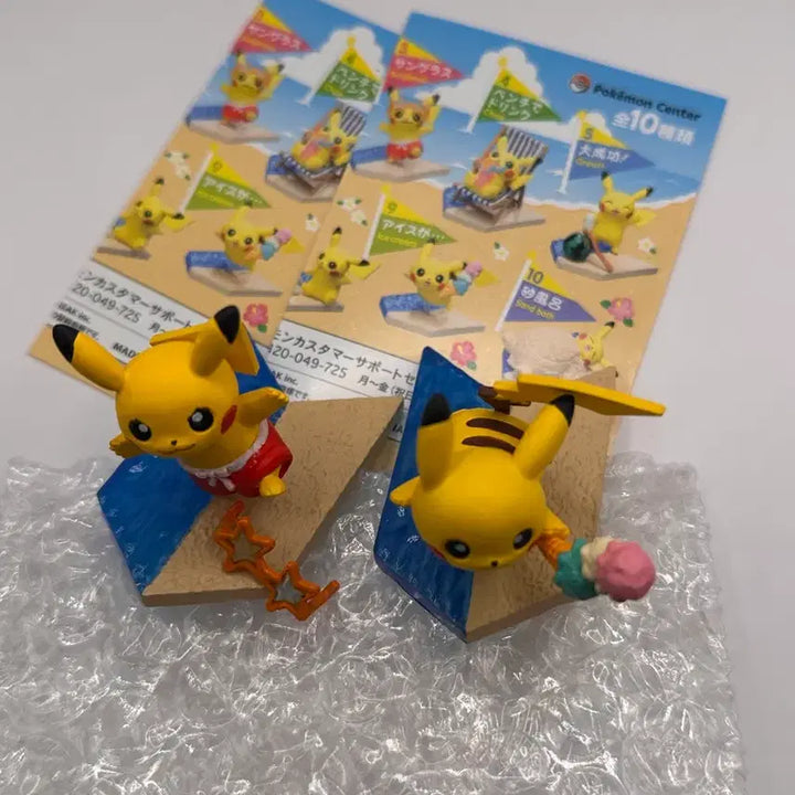 [BUNJANG] Pokemon Pikachu Seaside Re-Ment Figure Bundle Set / 포켓몬 피카츄 씨사이드 리멘트 피규어