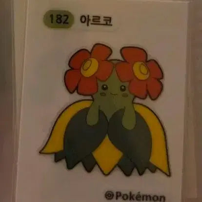 [BUNJANG] Pokemon Tteokbokki Seal Arko / 포켓몬 띠부씰 아르코