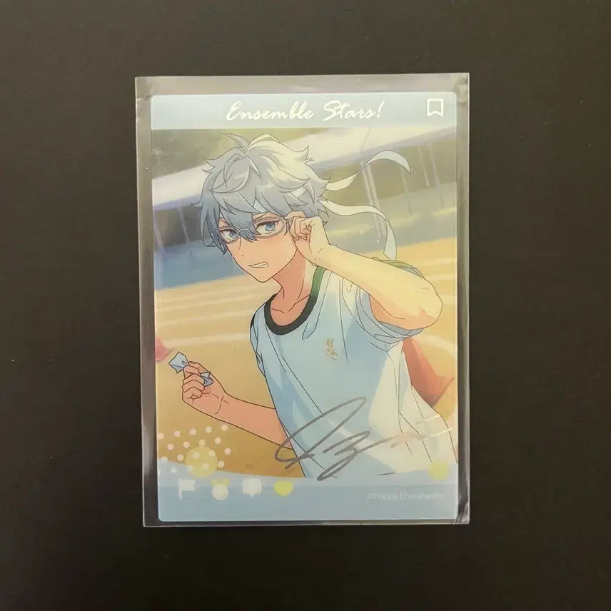 [BUNJANG] Ensemble Stars Sena Izumi Signed Card / 앙상블 스타즈 세나 이즈미 사인 카드 굿즈