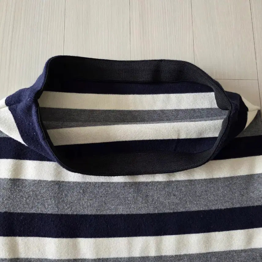 [BUNJANG] Striped Knit Midi Skirt / 스트라이프 니트 스커트 55