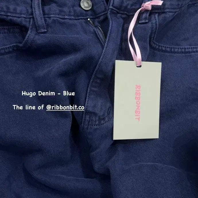 [SOLD OUT] 리본빛 hugo 데님