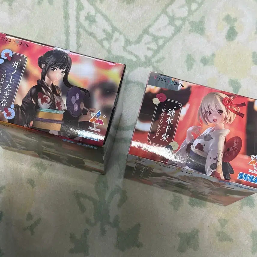 [BUNJANG] Lycoris Recoil Yukata Summer Festival Matsuri Figure Bundle Set / 리코리스 유카타 여름축제 마츠리 피규어 일괄