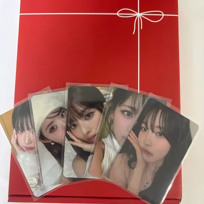 [SOLD OUT] 프로미스나인 하얀그리움 키트 개봉 판매(포카 포함)
