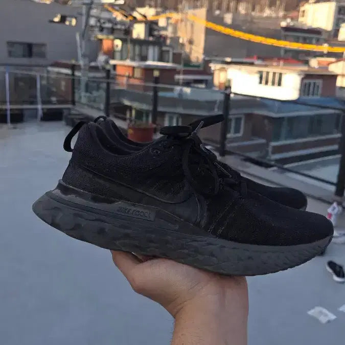 [BUNJANG] Nike React Infinity Run Flyknit 2 Black Running Shoes / 나이키 리액트 인피니티 런 플라이니트 2 블랙 250