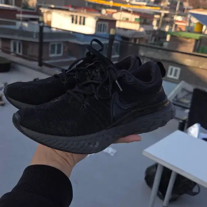 [BUNJANG] Nike React Infinity Run Flyknit 2 Black Running Shoes / 나이키 리액트 인피니티 런 플라이니트 2 블랙 250