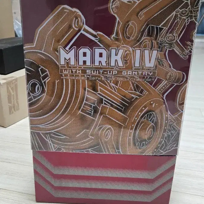 [BUNJANG] Hot Toys Iron Man MK4 Diecast &amp; Suit Up Gantry Set / [핫토이/MMS462D22] 아이언맨 MK4 다이캐스트 &amp; 수트업 갠트리