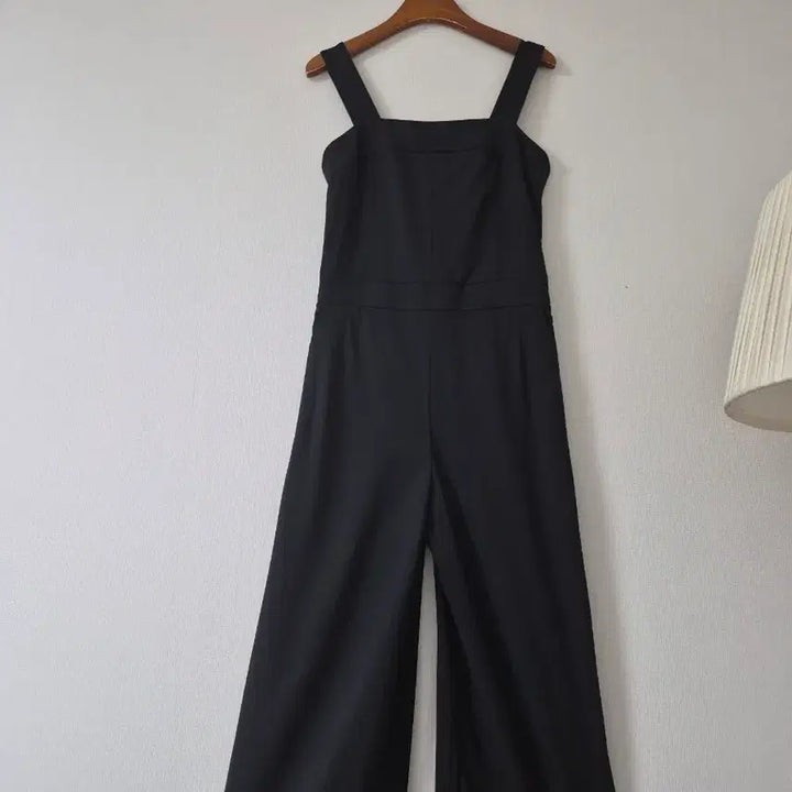 [BUNJANG] Club Monaco Black Wide Leg Jumpsuit / [클럽모나코]블랙 와이드 점프수트