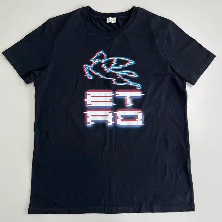 [BUNJANG] Etro Pegasus Print Short Sleeve T-shirt / [상품] 에트로 페가수스 프린트 반팔 티셔츠