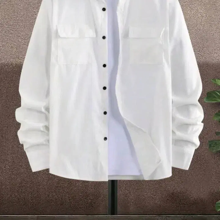 [SOLD OUT] 화이트 셔츠