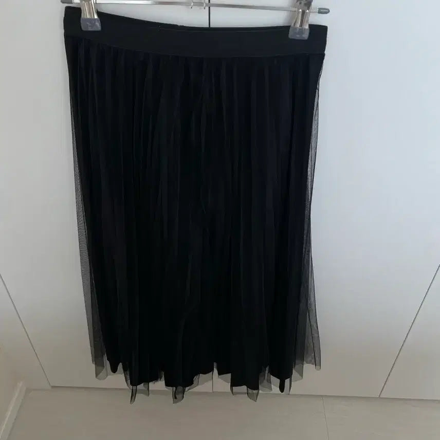 [BUNJANG] Nain Layered Bading Skirt / (나인/nain/8.9만원)블랙 레이어드 밴딩 스커트