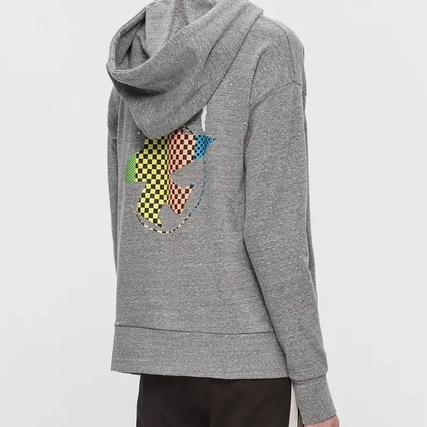 [BUNJANG] Stussy Graphic Hooded Zip-up Gray S / 스투시 그래픽 후드집업 그레이 S