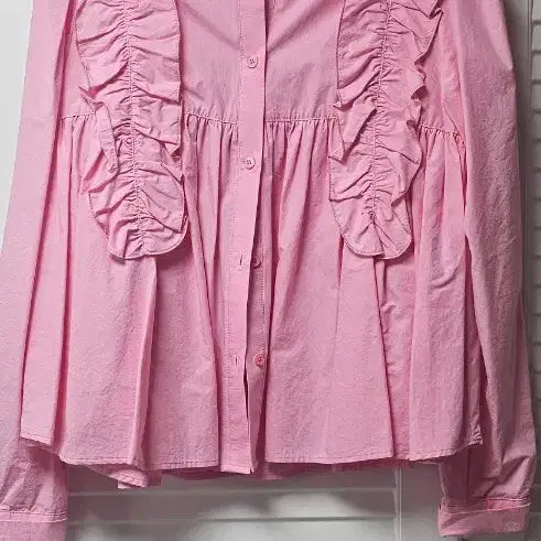 [BUNJANG] Frill Cotton Blouse / 프릴 면 블라우스 44.55