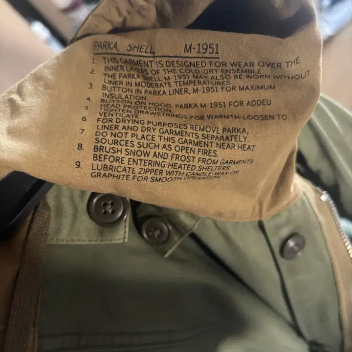 [BUNJANG] Parka Shell M-1591 Reproduction Field Jacket / 파카쉘 m-1591 복각 야상 판매합니다