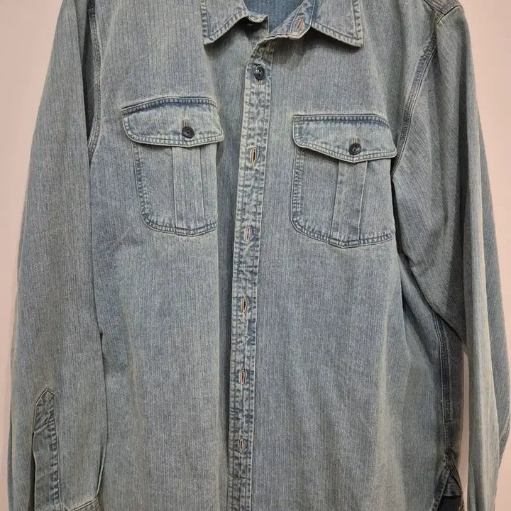 [SOLD OUT] RRL 인디고 헤링본 트윌 워크셔츠 (새상품 XL)