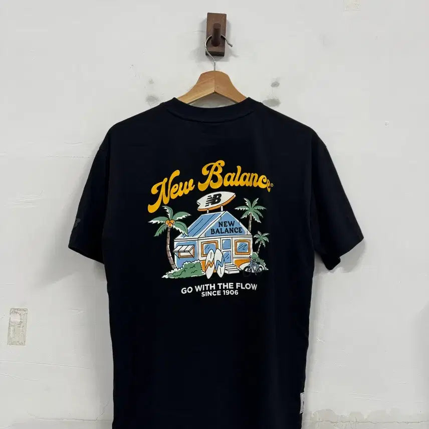 [SOLD OUT] (90)뉴발란스 로고 프린팅 반팔티