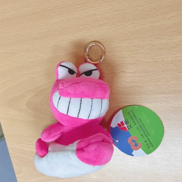 [BUNJANG] Crybaby Pink Rabbit Doll Keychain (8 Pieces) / 크라이베이비 핑크 토끼 인형 키링 8개