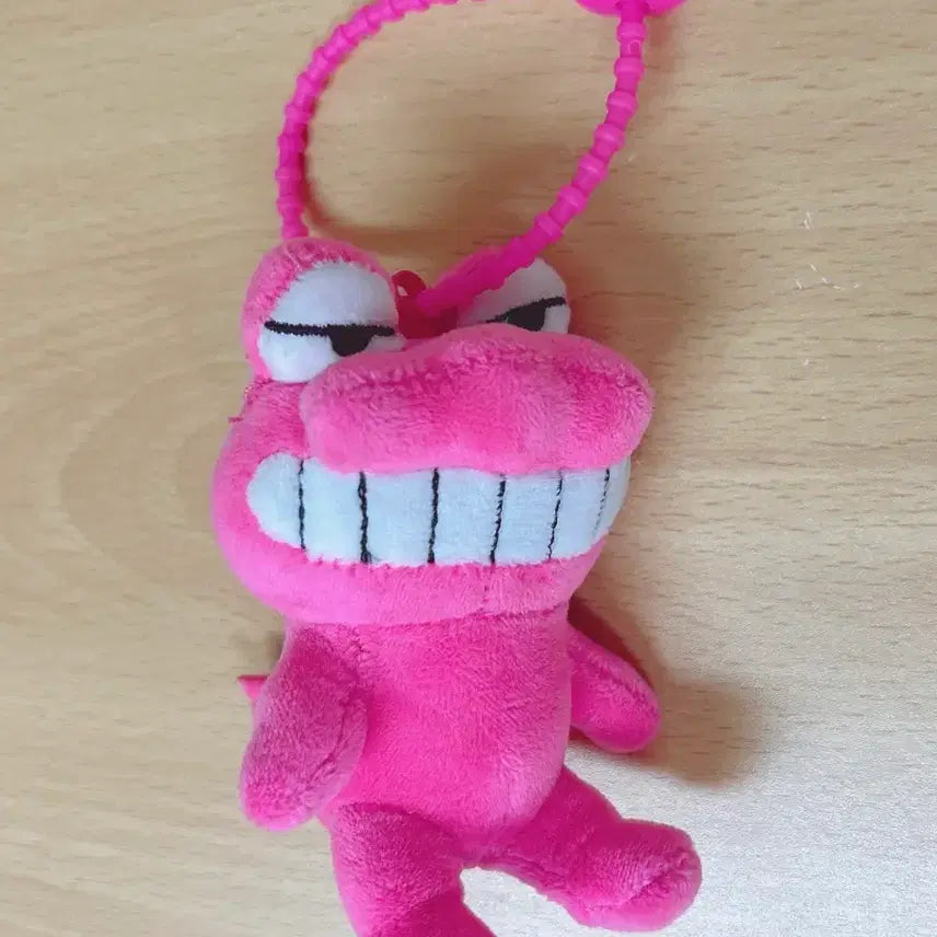 [BUNJANG] Crybaby Pink Rabbit Doll Keychain (8 Pieces) / 크라이베이비 핑크 토끼 인형 키링 8개
