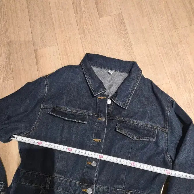 [BUNJANG] Denim Shirt Dress / 데님셔츠원피스
