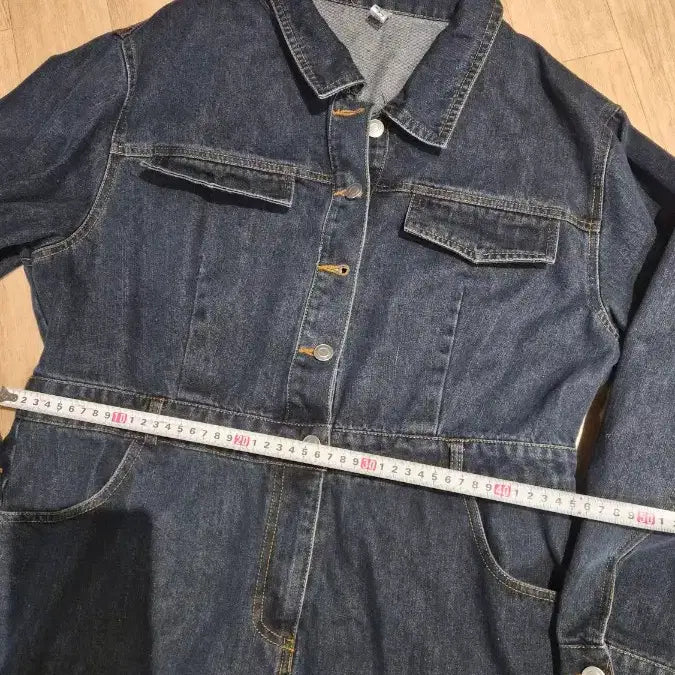 [BUNJANG] Denim Shirt Dress / 데님셔츠원피스