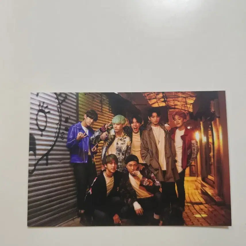 [BUNJANG] BTS Run Official Photocard (Group) / 방탄소년단 bts 런 공방포카 단체 양도