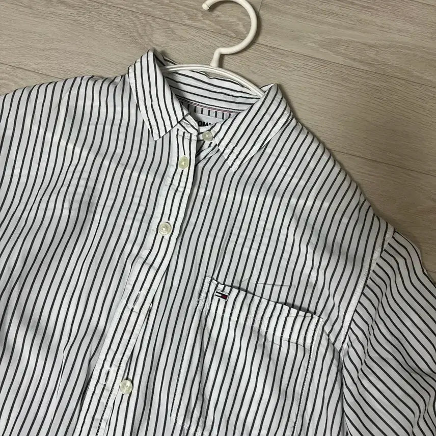 [BUNJANG] Tommy Hilfiger Striped Shirt / 타미힐피거 스트라이프 셔츠