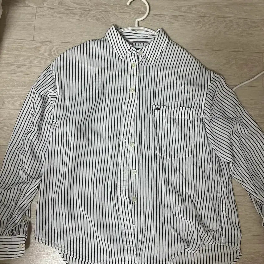 [BUNJANG] Tommy Hilfiger Striped Shirt / 타미힐피거 스트라이프 셔츠