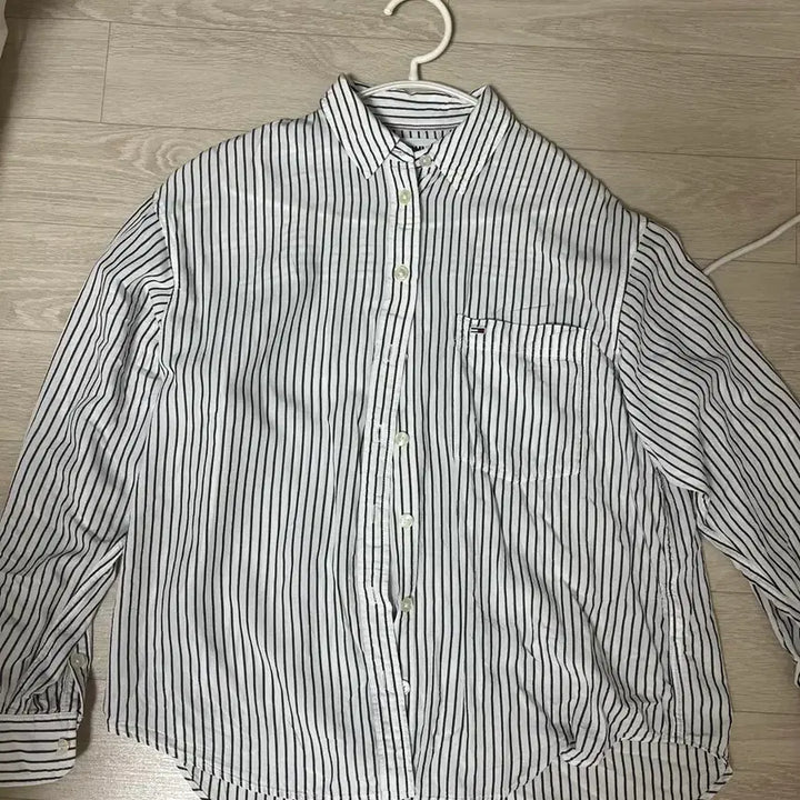 [BUNJANG] Tommy Hilfiger Striped Shirt / 타미힐피거 스트라이프 셔츠