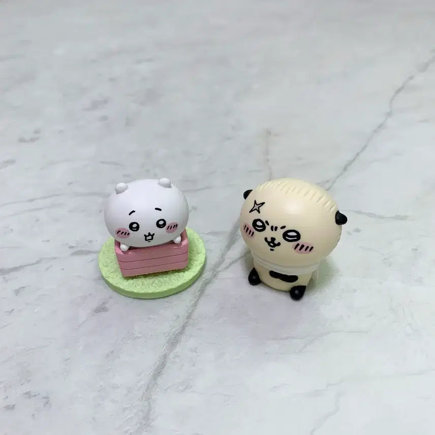 [BUNJANG] Chiikawa &amp; Racco Figure Bundle / ((일괄 무료배송))먼작귀 치이카와, 랏코 피규어
