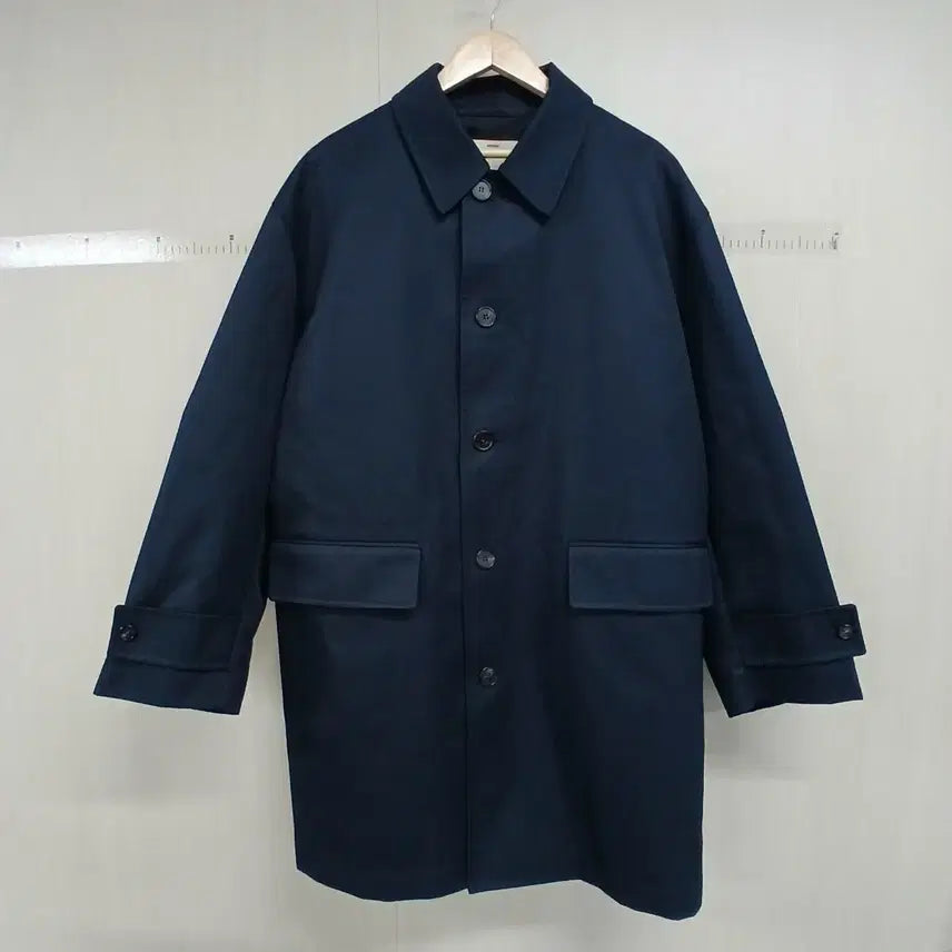 [BUNJANG] pottery Navy Blue Single Trench Coat / pottery 네이비 블루 싱글 트렌치 코트