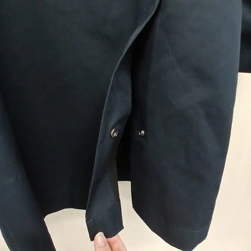 [BUNJANG] pottery Navy Blue Single Trench Coat / pottery 네이비 블루 싱글 트렌치 코트