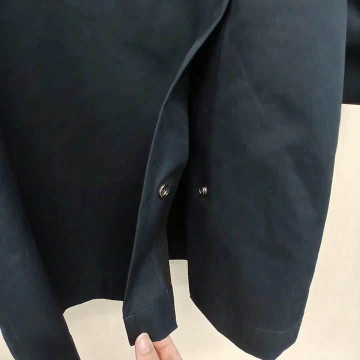 [BUNJANG] pottery Navy Blue Single Trench Coat / pottery 네이비 블루 싱글 트렌치 코트