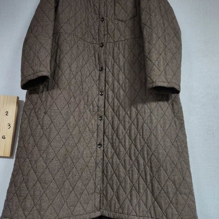 [BUNJANG] Bottom Lace Quilted Long Dress 77 / 활용도 좋은 밑단레이스 퀼팅원피스77