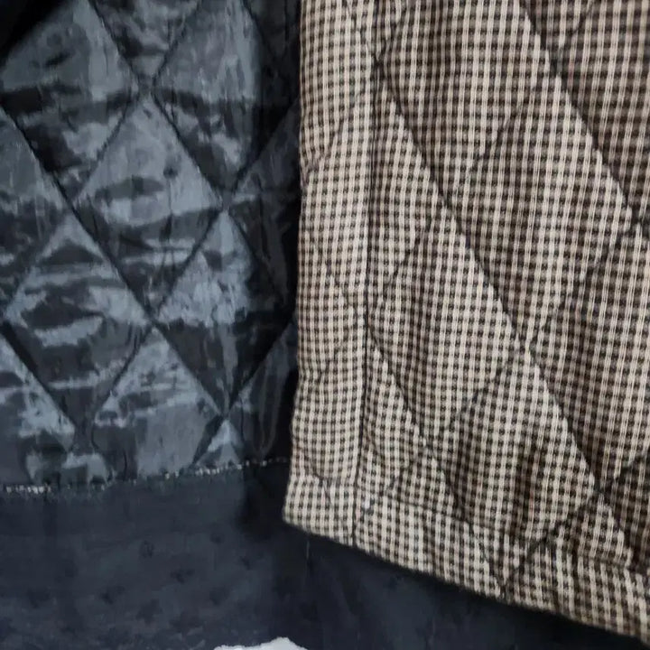 [BUNJANG] Bottom Lace Quilted Long Dress 77 / 활용도 좋은 밑단레이스 퀼팅원피스77