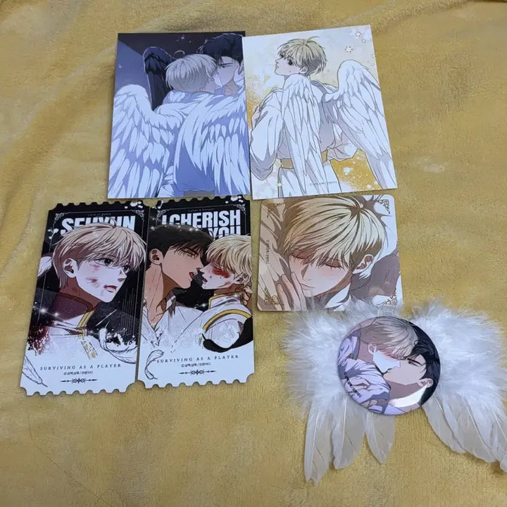 [BUNJANG] Fantasy Life Player Nelsehyeon Couple Set Can Badge / 일괄 판타지트 플레이어로 살아남는 방법 플살법 넬세현 커플 세트 캔뱃지