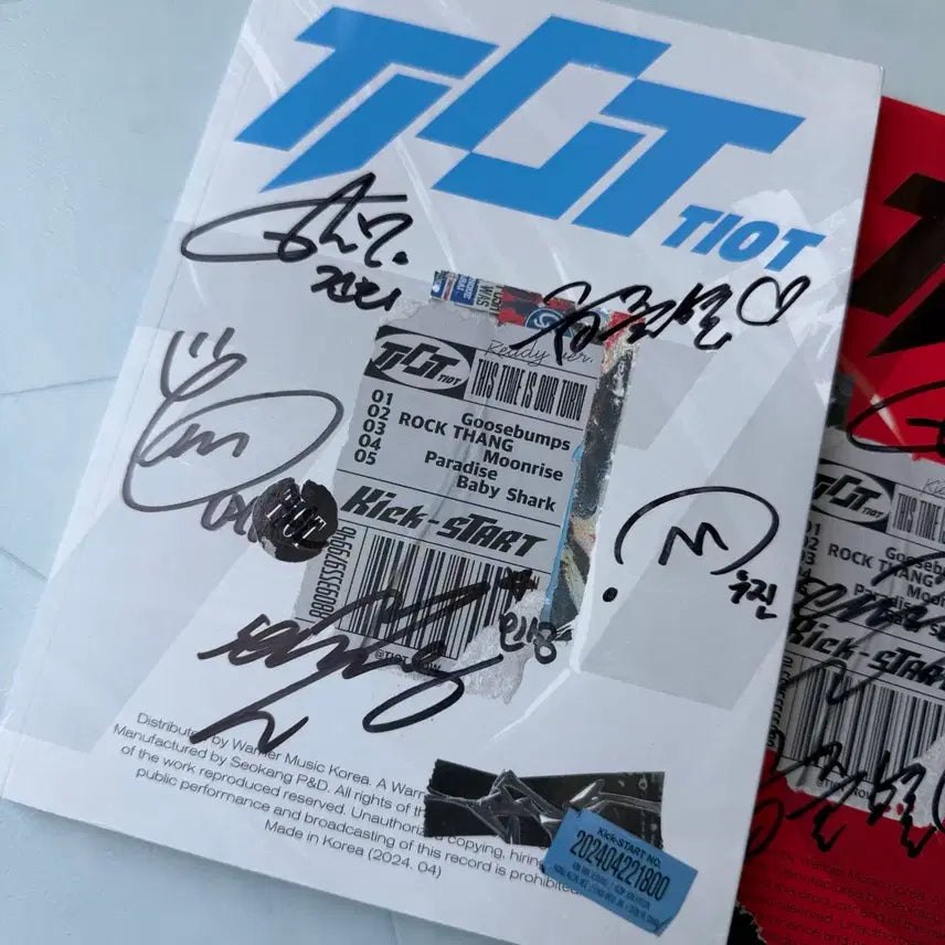 [BUNJANG] TIOT Signed Album [Doorzo] / TIOT 친필 사인 앨범