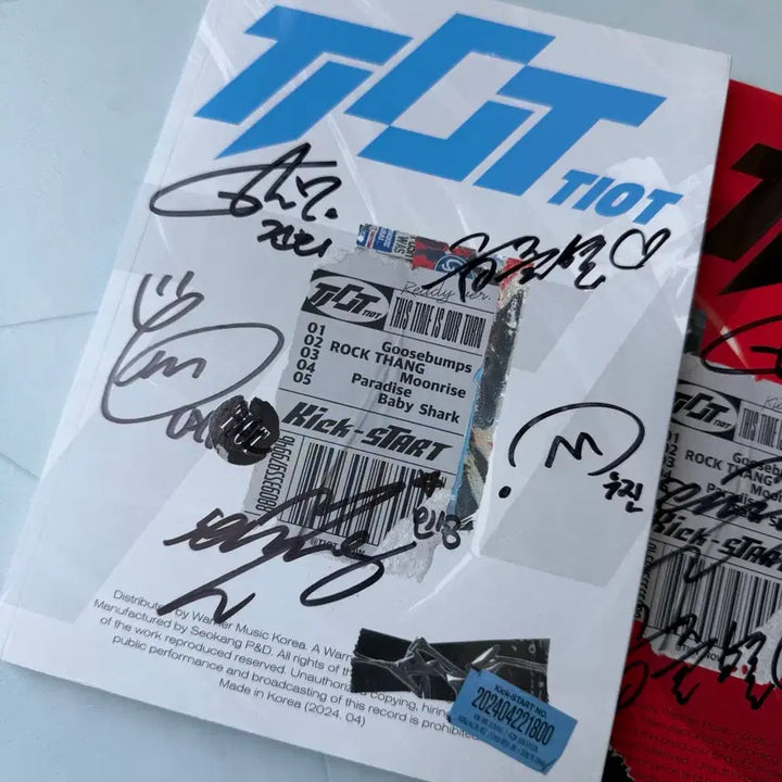 [BUNJANG] TIOT Signed Album [Doorzo] / TIOT 친필 사인 앨범