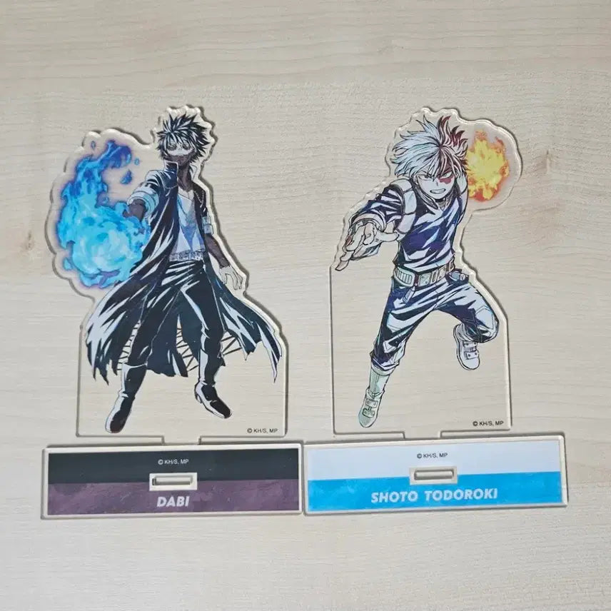[BUNJANG] My Hero Academia Todoroki Shoto Dabi Acrylic Stand Bundle / 나의 히어로 아카데미아 아크릴 스탠드 일괄 토도로키 쇼토 다비