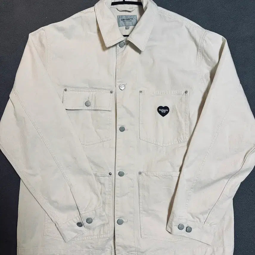 [BUNJANG] Carhartt WIP Chore Coat Ivory / 칼하트 WIP 초어코트 아이보리