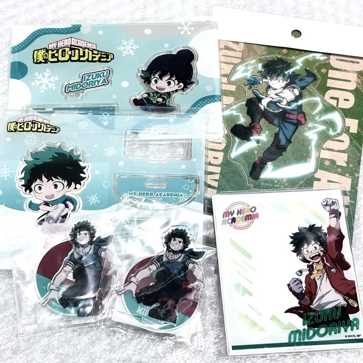 [BUNJANG] My Hero Academia Midoriya Izuku Acrylic Stand Bundle / 히로아카 미도리야 이즈쿠 아크릴 스탠드 일괄