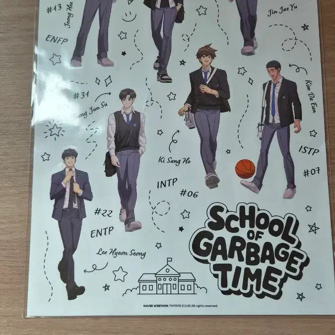 [BUNJANG] Gabage Time POB Bag + Sticker Bundle Set / 가비지타임 팝업스토어 특전 가방+스티커