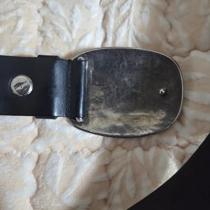 [BUNJANG] Ferragamo Italian Denim Jeans Belt / 이태리진바지벨트페라가모