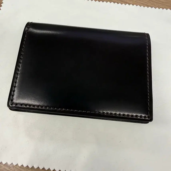 [BUNJANG] Ganzó Shell Cordovan Business Card Holder / 간조 쉘코도반 명함지갑