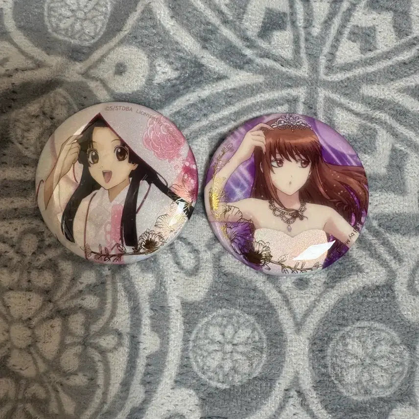 [BUNJANG] Gintama Mutsu Wedding Badge Bundle Set / 은혼 무츠 소요 웨딩 뱃지 일괄