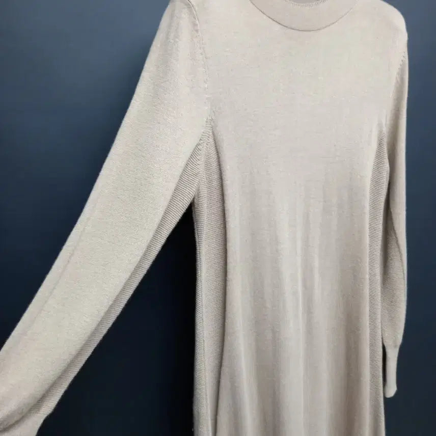 [BUNJANG] Aniv.F Cashmere Blend Long Knit Dress / 아니베에프 춘추동 캐시미어블랜 롱 니트 원피스 66.55