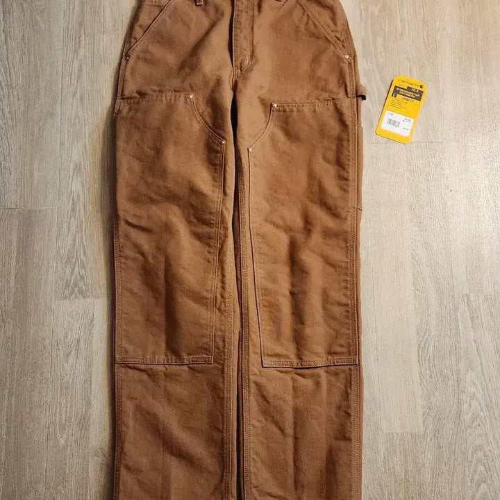[BUNJANG] Carhartt B01 Brown Jeans / 새상품 칼하트 더블니 B01 브라운 31/30 USA made