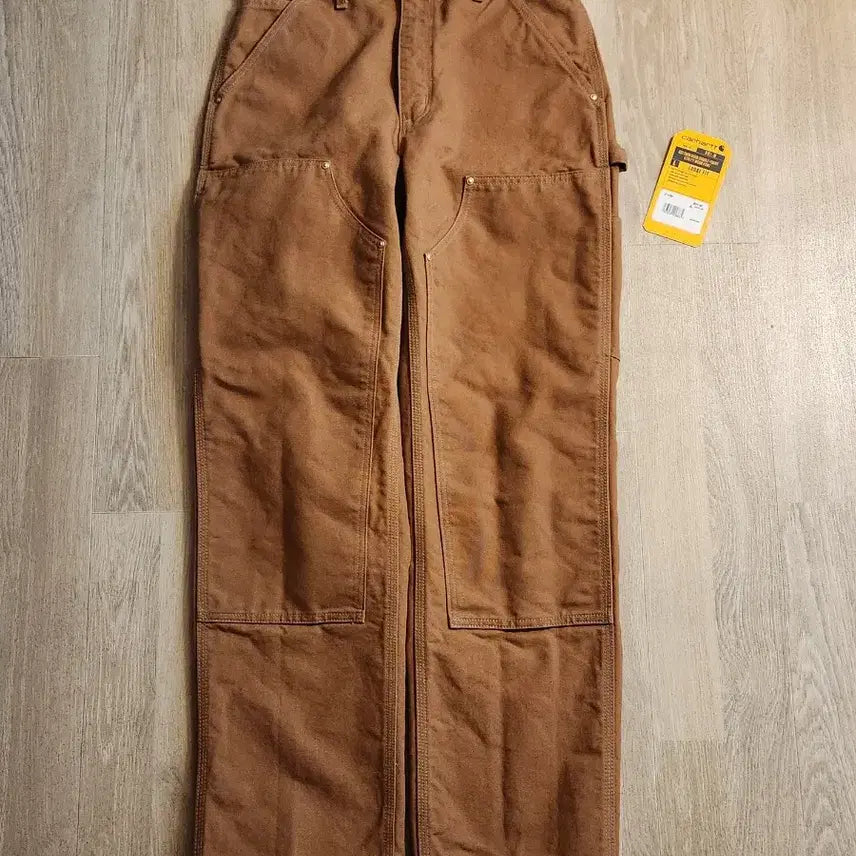 [BUNJANG] Carhartt B01 Brown Jeans / 새상품 칼하트 더블니 B01 브라운 31/30 USA made