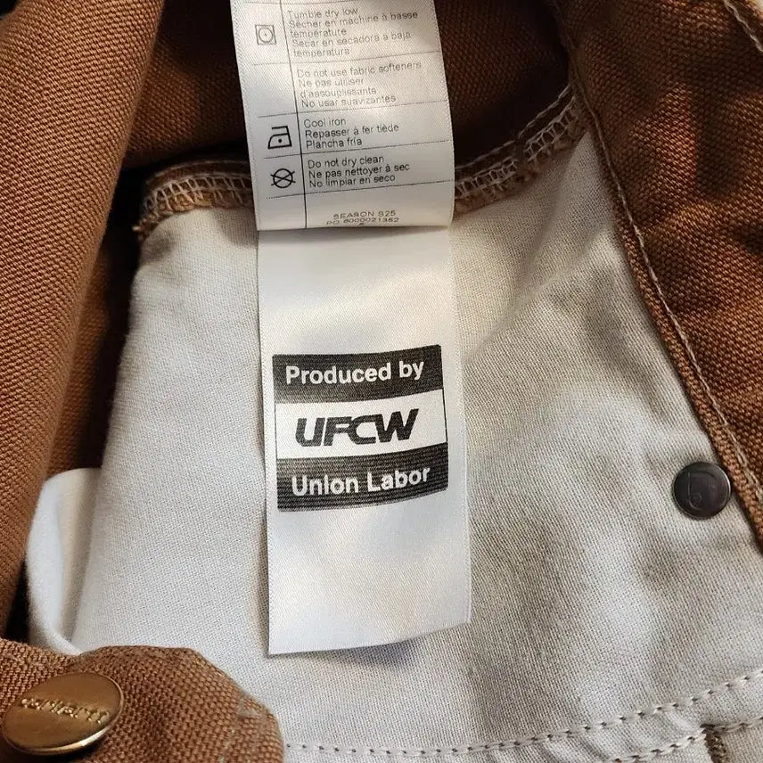 [BUNJANG] Carhartt B01 Brown Jeans / 새상품 칼하트 더블니 B01 브라운 31/30 USA made