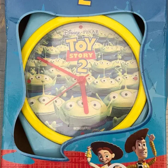 [BUNJANG] Disney Toy Story Alien Wall Clock / 디즈니 토이스토리 알린 벽시계