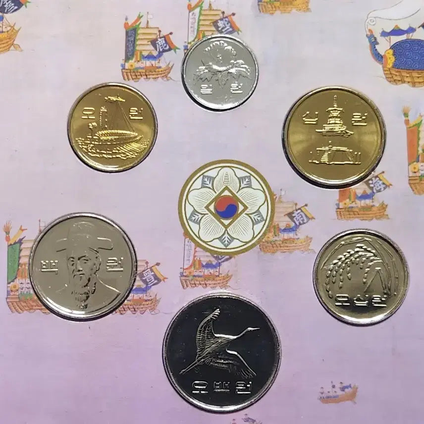 [BUNJANG] Korean Coin Mint Set (2005, 2006, 2007) / 주화 2005.06.07 민트 3세트
